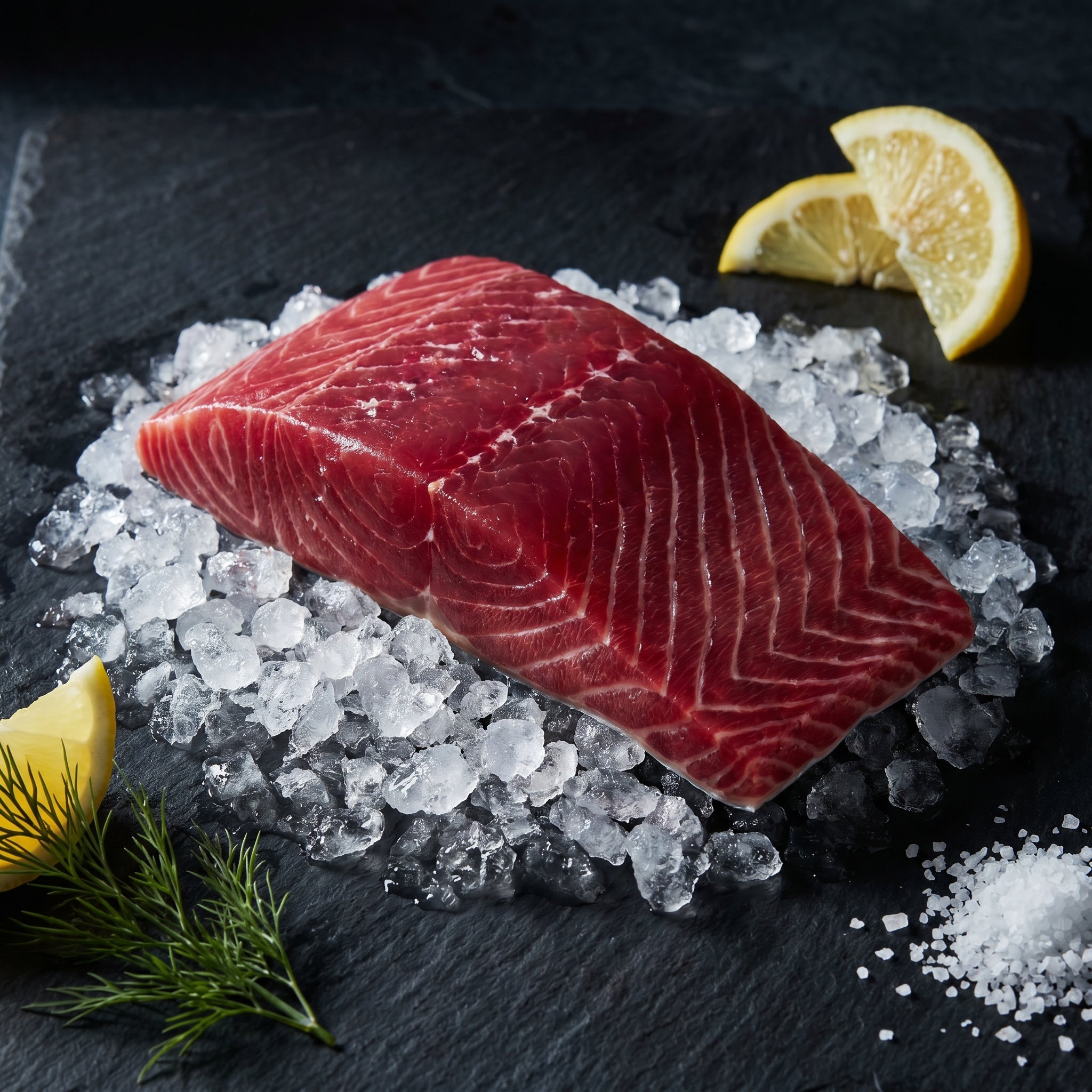 Sashimi Grade】Wild Alaskan King Salmon Fillets - Rich in Omega-3
